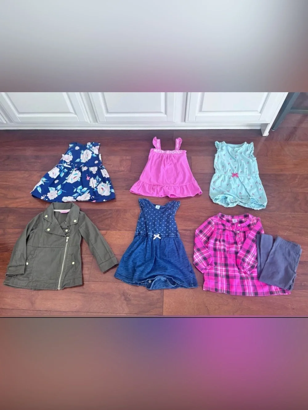 Toddler girl 24 months & 2T bundle lot sets clothes outfits spring/summer/fall